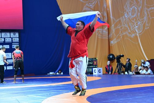 Радик Салахов из Заинска победил на Всемирных играх кочевников в Кыргызстане
