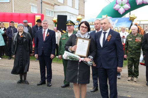 Фоторепортаж с митинга в честь юбилейного Дня Победы в Старом Заинске