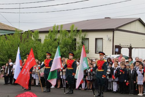 Фоторепортаж с митинга в честь юбилейного Дня Победы в Старом Заинске