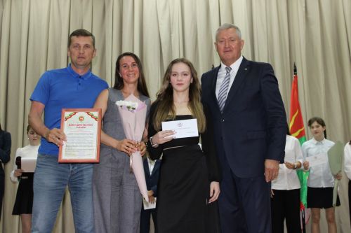 Вручение гранта главы района «Одарённый учитель – одарённый ученик»