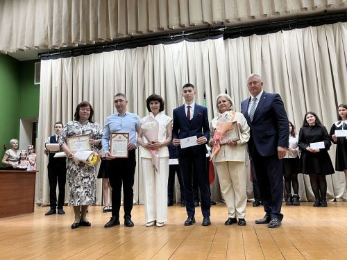 Вручение гранта главы района «Одарённый учитель – одарённый ученик»