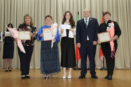 Вручение гранта главы района «Одарённый учитель – одарённый ученик»