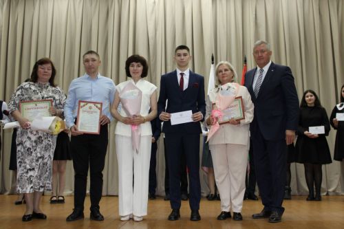 Вручение гранта главы района «Одарённый учитель – одарённый ученик»