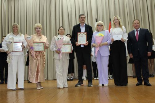 Вручение гранта главы района «Одарённый учитель – одарённый ученик»