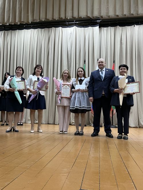 Вручение гранта главы района «Одарённый учитель – одарённый ученик»