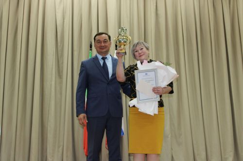 Вручение гранта главы района «Одарённый учитель – одарённый ученик»