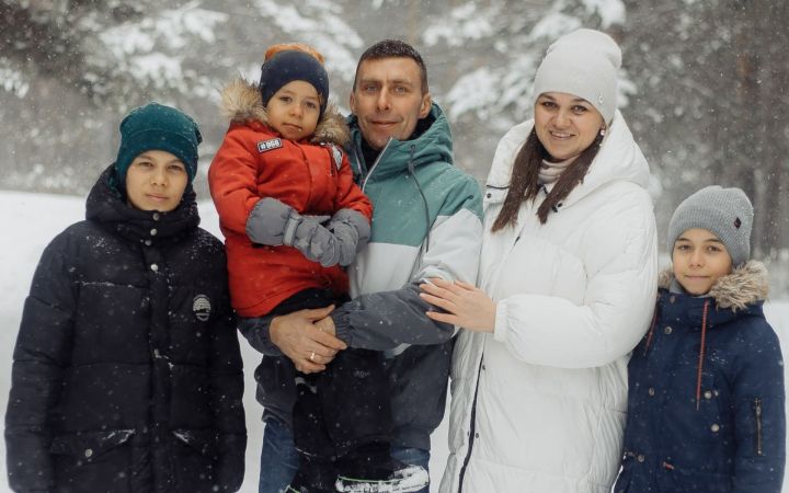 Куличковы из Заинска являются примером образцовой многодетной семьи