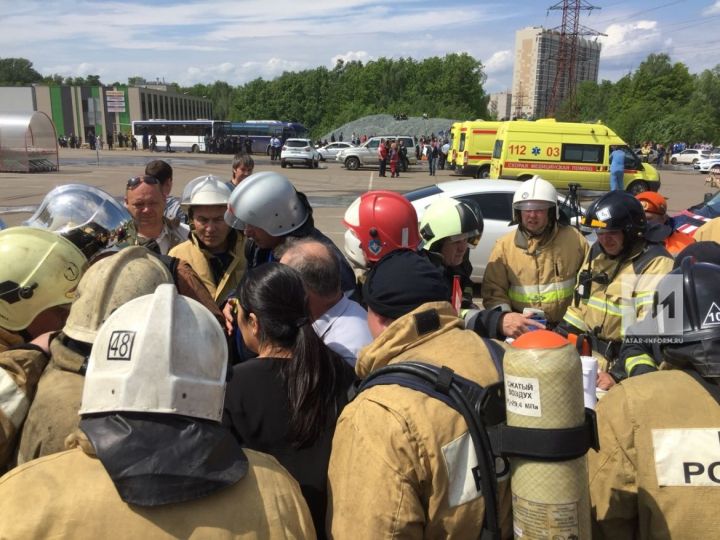 МЧС РТ: Площадь пожара в ТЦ «Порт» увеличилась в десять раз