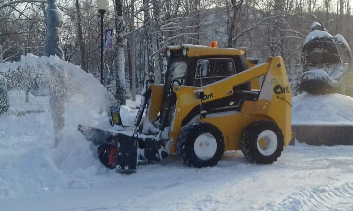 В Заинском районе развернулась снегоуборочная кампания