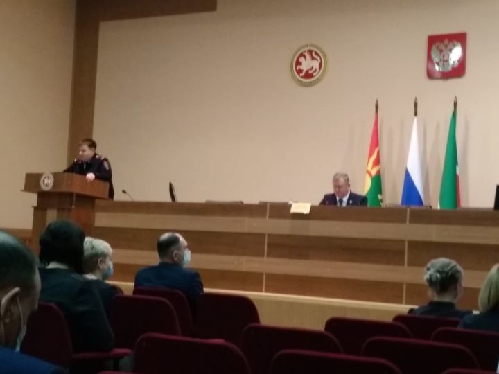 В Заинске прошло расширенное заседание антитеррористической комиссии