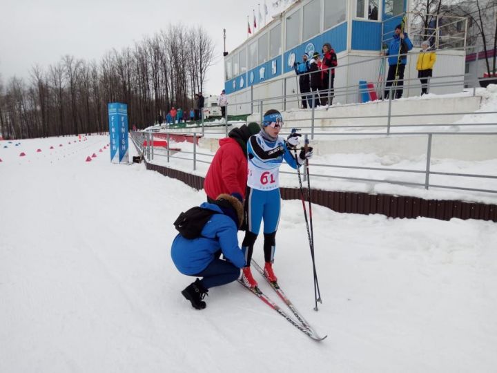 Заинские волонтеры участвуют в проведении Всероссийских соревнований по лыжным гонкам