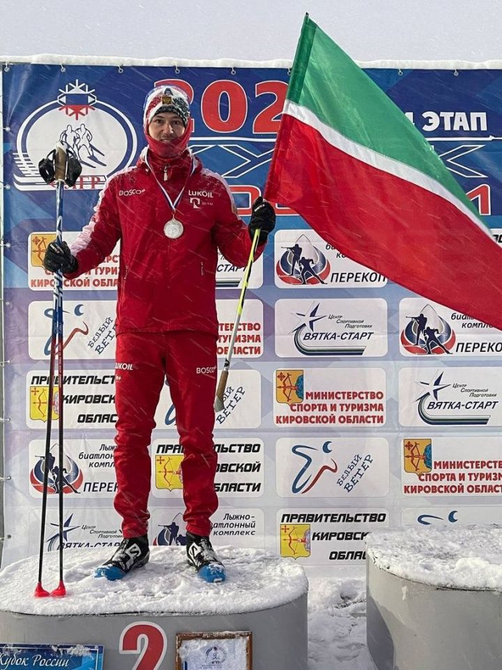 Зәй чаңгычысы Антон Тимашов көмеш медаль алды