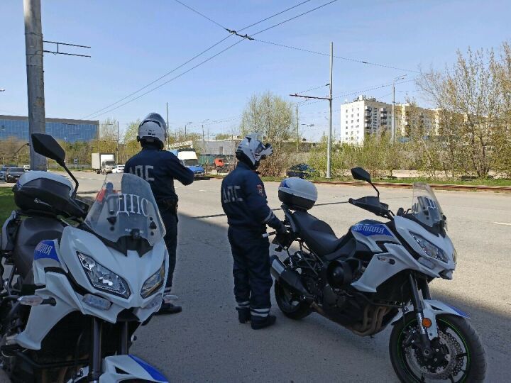 ГИБДД Татарстана возобновляет патрулирование на мотоциклах