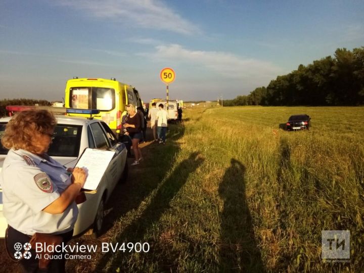Два человека пострадали в ДТП на трассе М7 в Татарстане