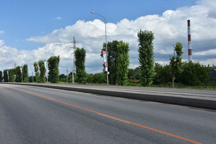 В Заинске завершается ремонт участка дороги по улице Нариманова