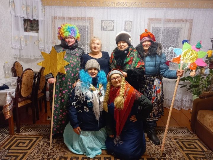 В селах Заинского района сохранились традиции колядования