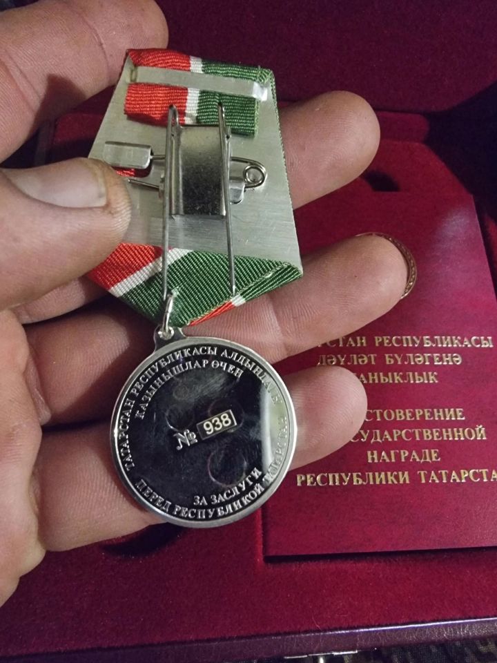 Махсус хәрби операциядә катнашучы Сарсаз-Баграж егете дәүләт бүләгенә лаек булды