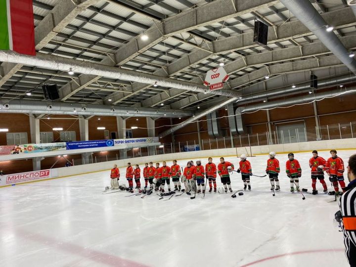 Заинская команда заняла второе место в турнире по хоккею