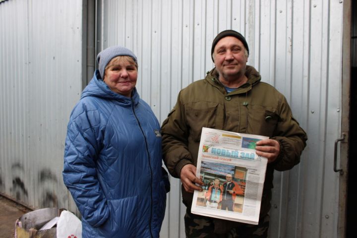 Жители села Александровская Слобода Заинского района своего почтальона любят и уважают
