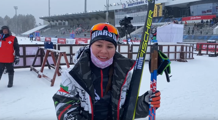 Заинская лыжница участвует в сборной Татарстана