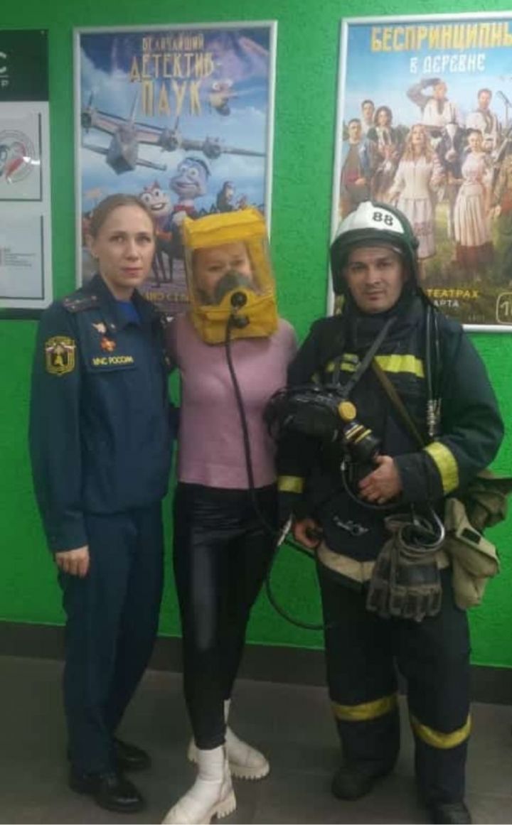 Воспитанники детского сада «Светлячок» узнали о пожарной безопасности