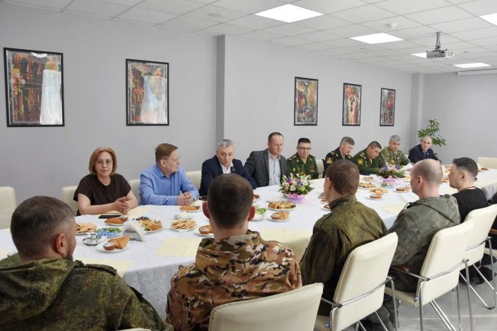 Заинские мобилизованные вернулись в отпуск