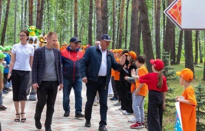 В лагере «Созвездие» в Заинском районе торжественно открыли первую смену