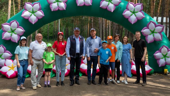 В заинском лагере «Созвездие» началась вторая смена