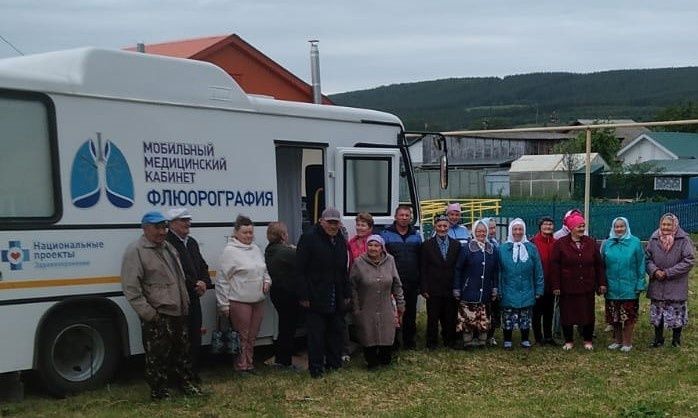 Мобильный флюорограф работает в Заинском районе