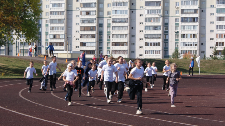 Заинцы приняли участие в акции «Кросс Татарстана - 2023»