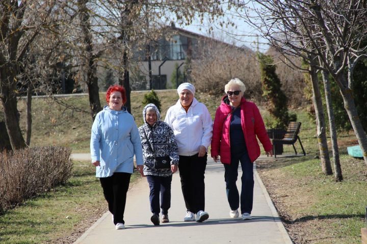 Заинские пенсионеры ведут активный образ жизни