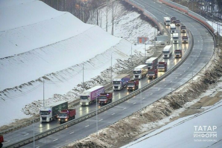 На автодороге М7 открылось движение для грузовиков и автобусов