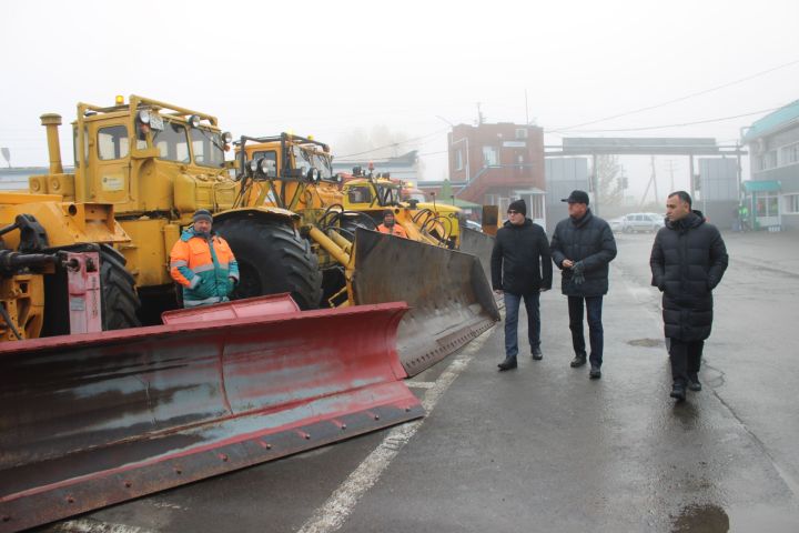 Заинские дорожные службы готовы к зиме