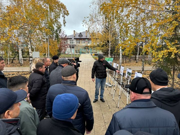 В Заинске завершили строительство парка «Молодежный»