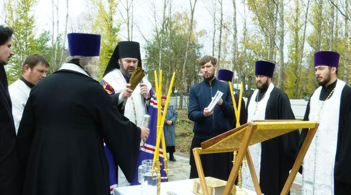 В Заинске состоялась торжественная закладка храма в честь святителя Московского Макария
