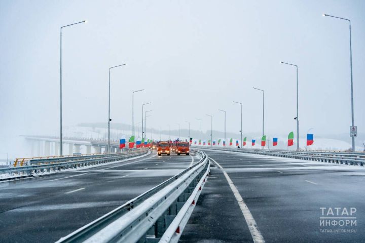 В Татарстане открыли трассу в обход Нижнекамска и Набережных Челнов