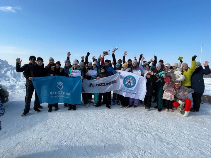 В Заинске прошли зимние корпоративные игры