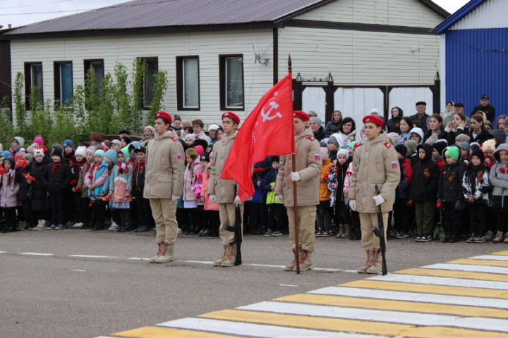 В исторической части Заинска состоялся торжественный митинг в честь Дня Победы