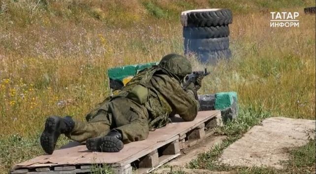 Бойцы «Батыра» проходят военную подготовку перед отправкой на СВО