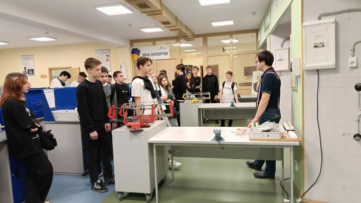 Зәйдә энергоклассларда яшүсмерләр зур кызыксыну белән белем ала