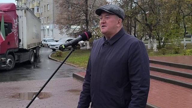 Помощь землякам на передовой в городе Заинск