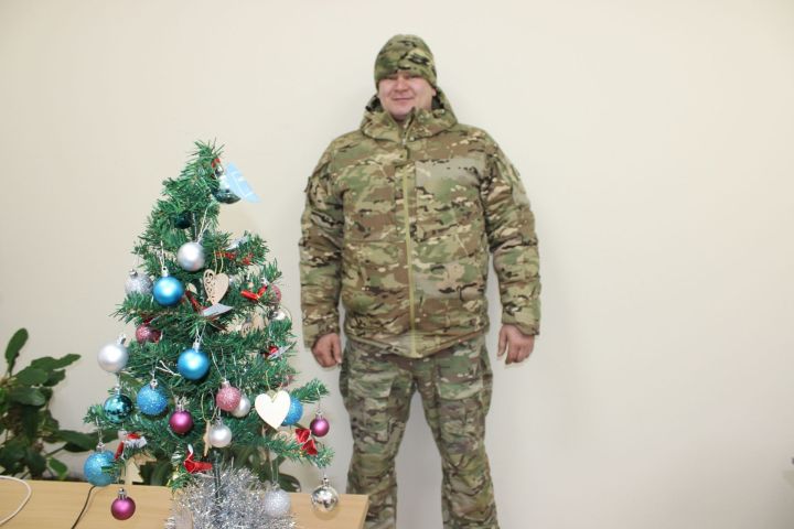 Александр Бистәсе авылы егете Вениамин хәрби зонада дүртенче Яңа елын каршы ала