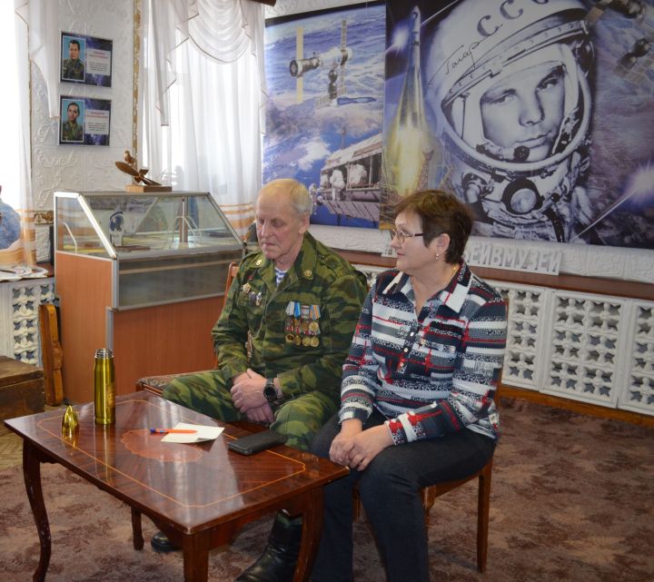 Зәй музеенда Хрипуновлар гаиләсе тарихына багышланган патриотик сәгать үтте