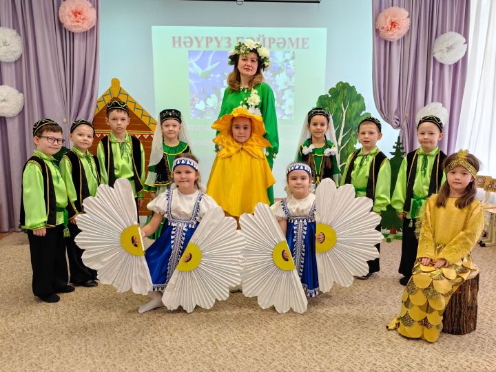 «Кояшкай» балалар бакчасында Нәүрүз бәйрәмен үткәрделәр