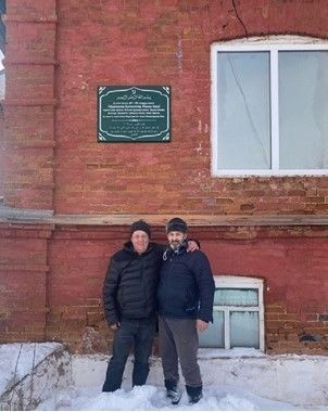 Әхмәт авылы мәчете диварына хәтер тактасы куелды