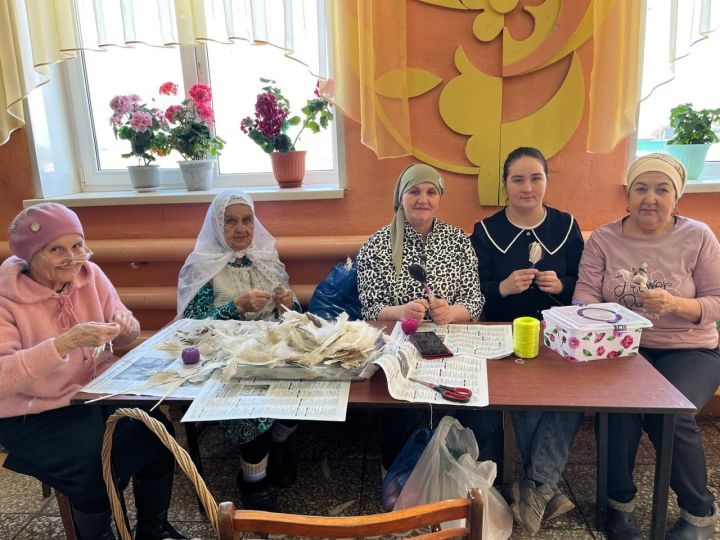 Имәнлебаш мәдәният йортында май канаты ясарга өйрәнделәр
