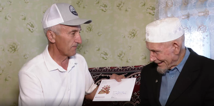 Труженик тыла Салих Зиннатов ведет активную жизнь