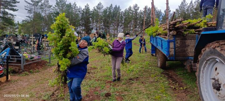 Багражда зиратны чистарту буенча зур өмә узды