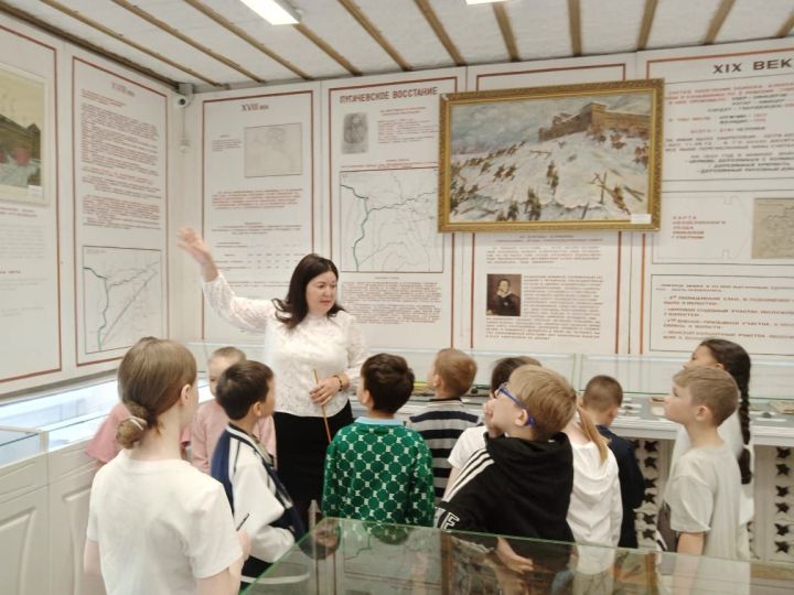 Первоклассники гимназии посетили Заинский краеведческий музей