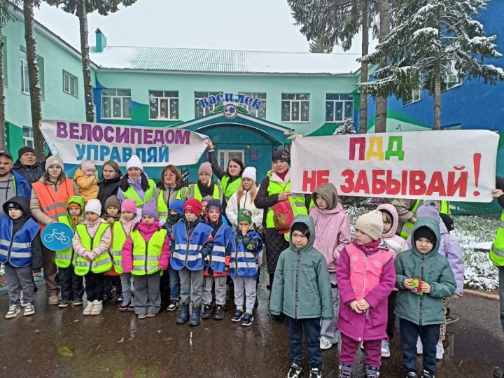 В детском саду «Василёк» прошёл урок безопасности